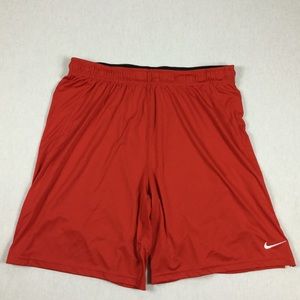 Nike Dri Fit Mens XXL Red Basketball Shorts. B2
